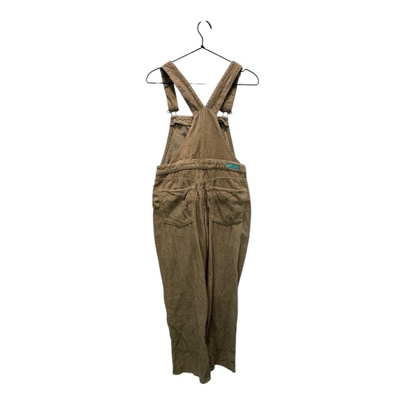 Empyre Vintage Corduroy Overalls Women Brown‎ Adjustable Straps - Picture 2 of 14